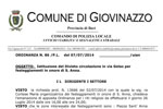 Ordinanza 86 PM: Festeggiamenti in onore di Sant'Anna
